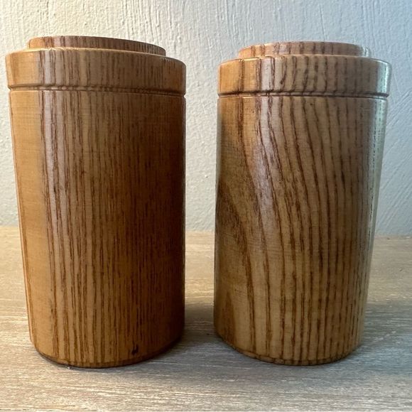 Wood Salt & Pepper Shakers - Picture 4 of 6